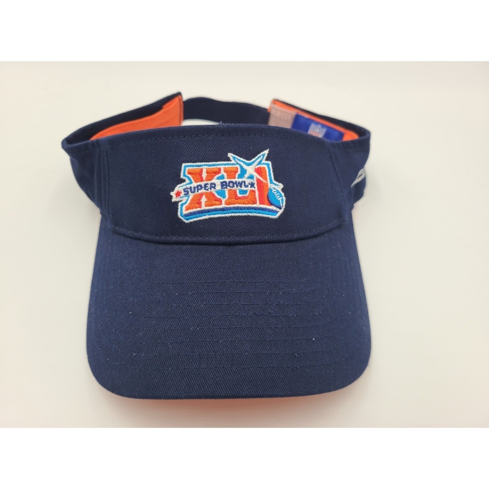 Super Bowl XLI Reebok Golf Visor‎ Hat Cap NFL Indianapolis Colts Chicago Bears